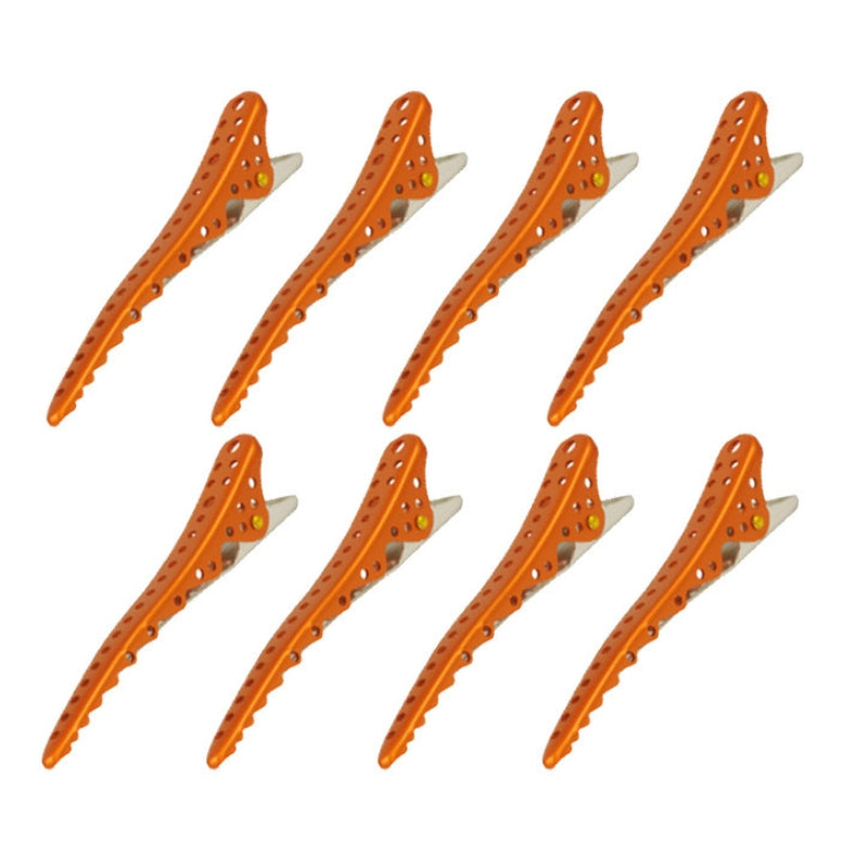 YS Park Shark Clips Orange 8 Pack