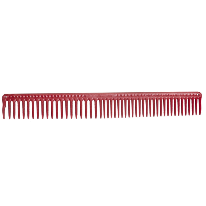 jRL Long Round Tooth Cutting Comb Red 9