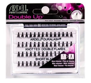 Ardell Double Up Short Black Knotted Flares 56 piece