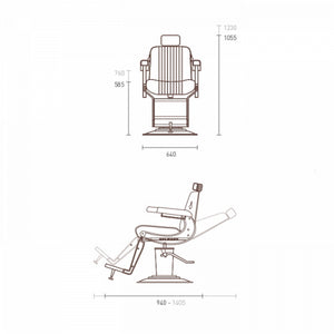 Apollo II Barber Chair