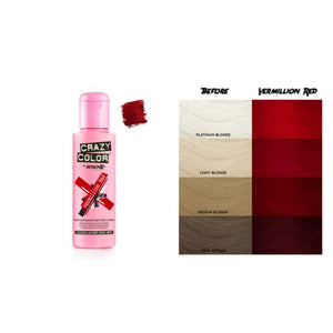 Crazy Color Verm Red 100ml