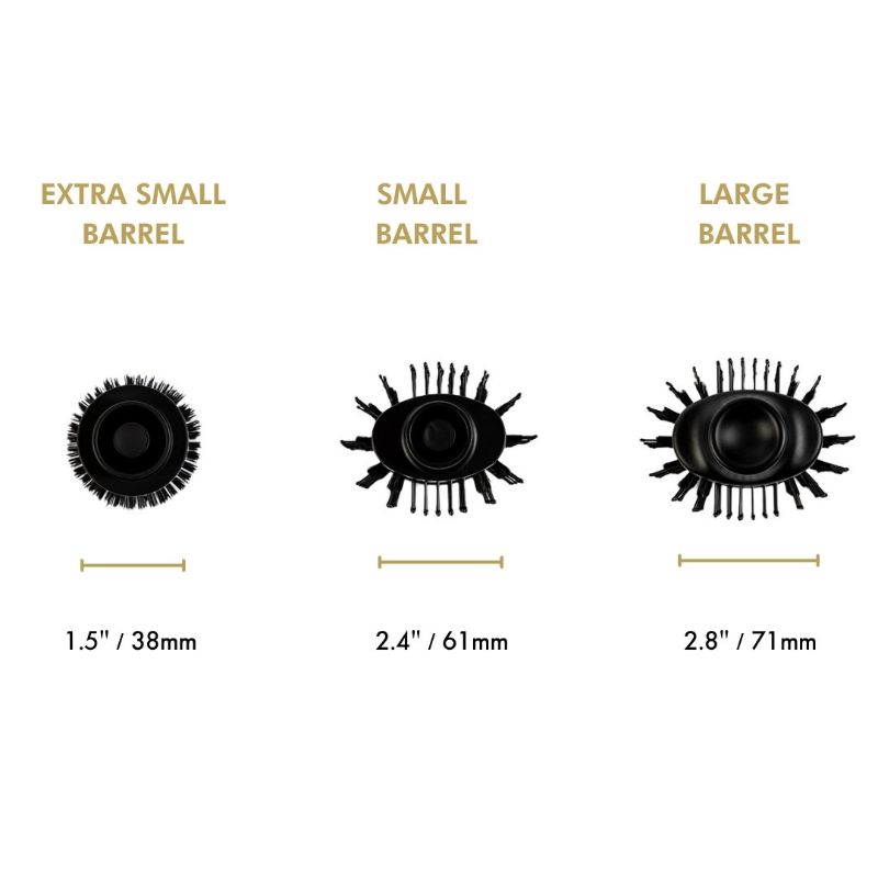Hot Tools Professional Black Gold Volumiser Head Attachment Small