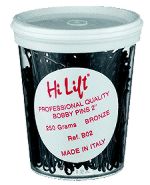 Hi Lift Bobby Pins Black 250g