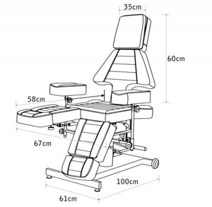 Multi Function Tattoo Bed