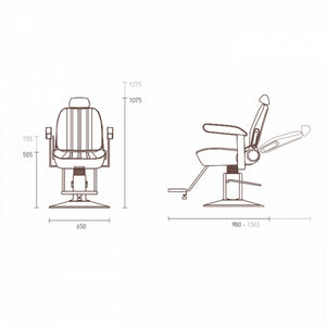 Belmont Sports Barber Chair