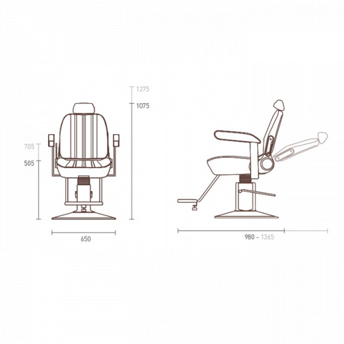 Belmont Sports Barber Chair